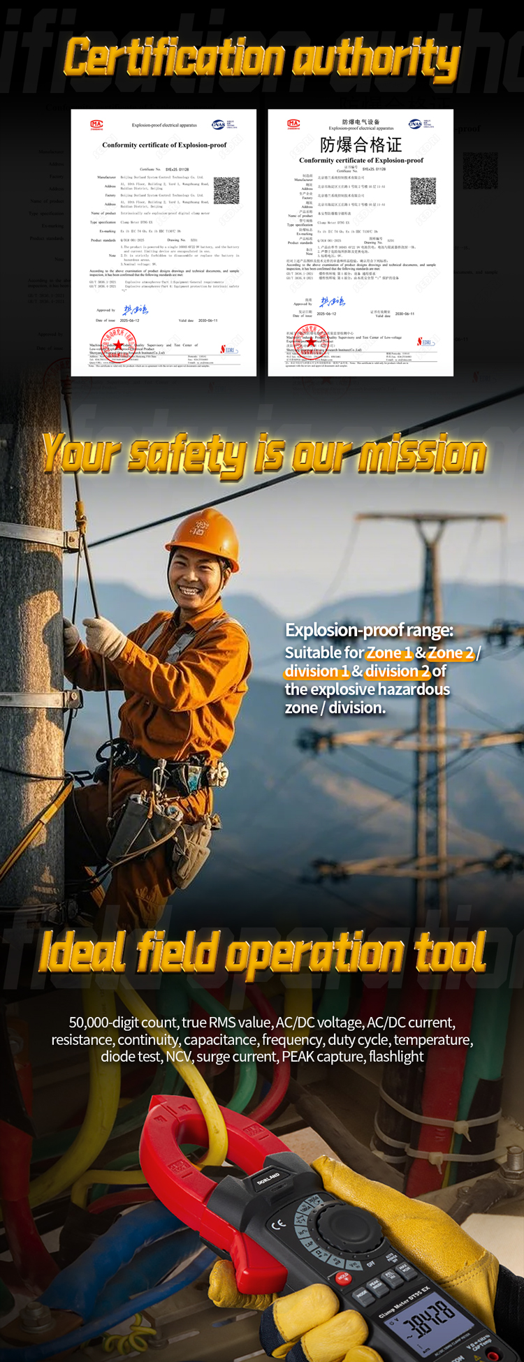 Clamp Meter DT95 EX详情页EN_02 
